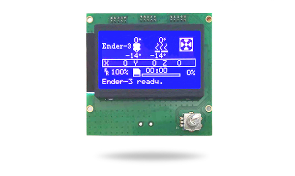 SJXD12864F-3 3D打印機(jī) CR-10專用液晶顯示屏